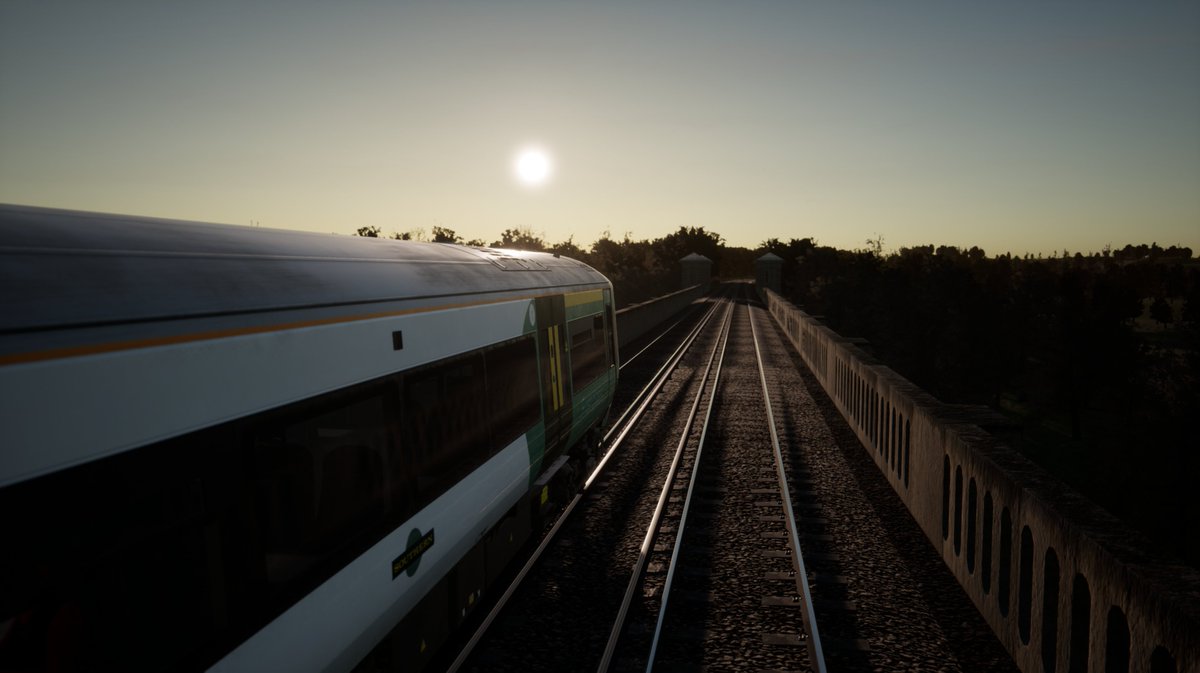 Reecy211994's tweet image. #BrightonMainline @SouthernRailUK  #RailShot #Screenshot @dovetailgames  @RivetGames @SkyhookGames
