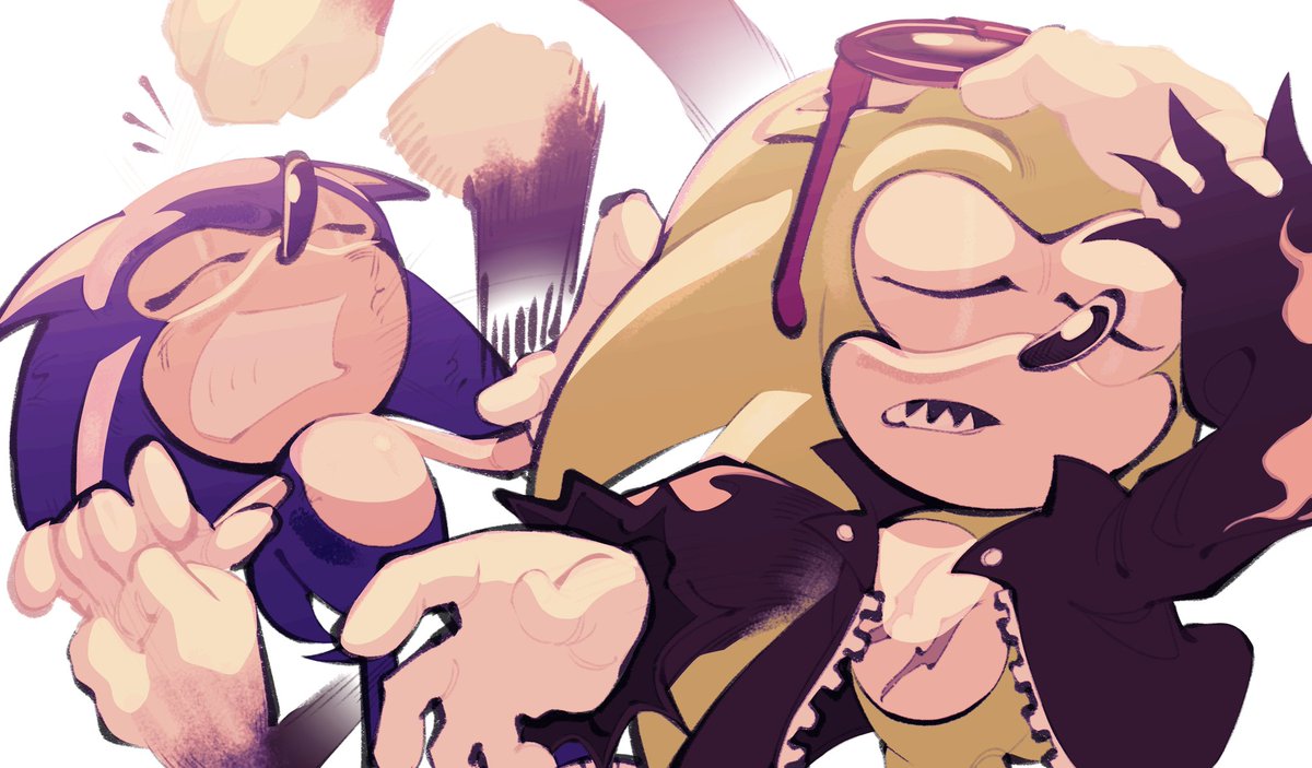 Akayo61's tweet image. Scourge's new found power. #ScourgetheHedgehog #JJk #JujutsuKaisen #SonicTheHedgehog #myart