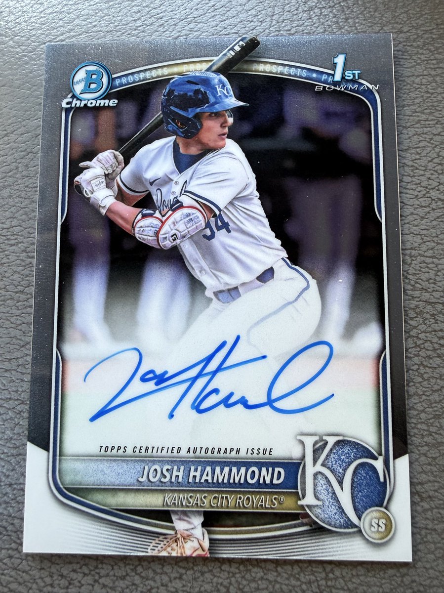 RogersMU's tweet photo. Helluva 2025 Bowman Draft Jumbo @CardPurchaser https://t.co/z9XcsrjacS
