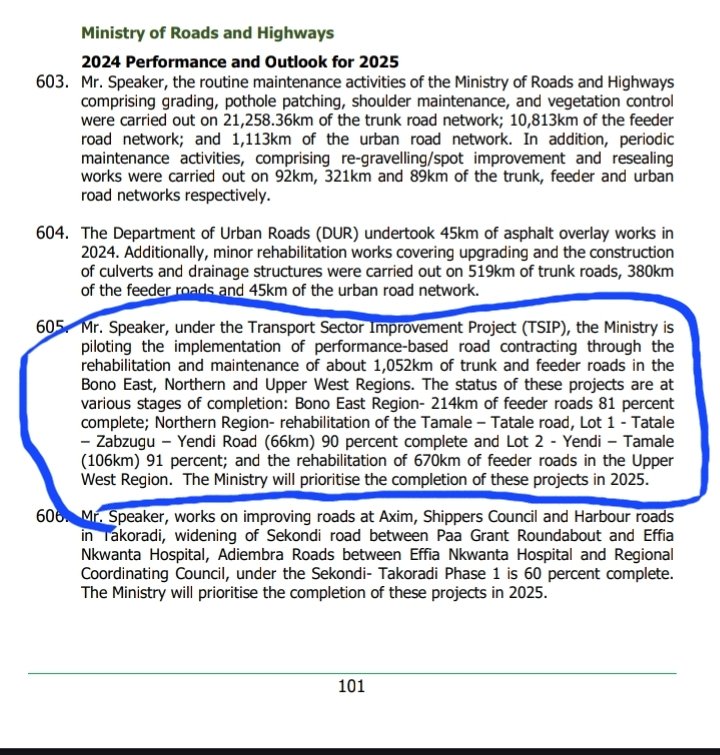 OsonoAmmiel's tweet image. EXPOSED ‼️❗️‼️
NDC 2025 budget on inherited road projects from the NPP government has exposed @SamuelAyeh13.

Trying to steal NPP projects like what you did between 2009-2016 will not work this time 

Bossu, embrace your shame