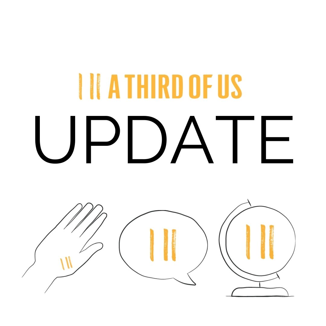 A Third of Us tweet media