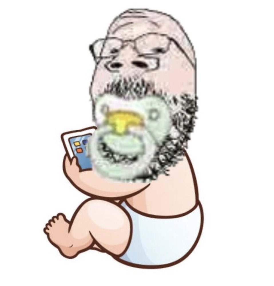 “Nice try, chud! But I already called you bad with my colored letter magnets!”