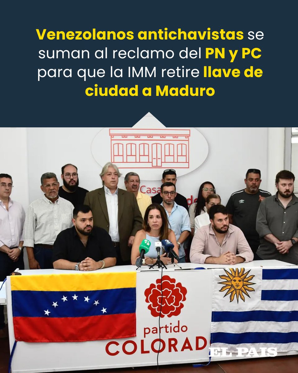 “El formalismo no puede ser excusa”, afirmó el edil Federico Paganini, que impulsará una moción en la Junta Departamental para que Montevideo retire el reconocimiento a Maduro y dé una señal clara en defensa de la democracia elpais.uy/j9hempsq