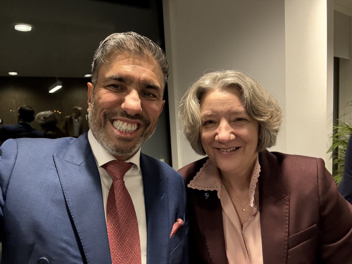 AmmarMirza's tweet photo. Passionate, positive&amp; purpose led people.This week The Economist warned how pessimism corrodes confidence.Last night at Durham University I saw the opposite.Hearing Fiona Hill reflect on a Miners Institute scholarship that led to a global career was inspiring.Confidence is built. https://t.co/RJ1TBcBMlD