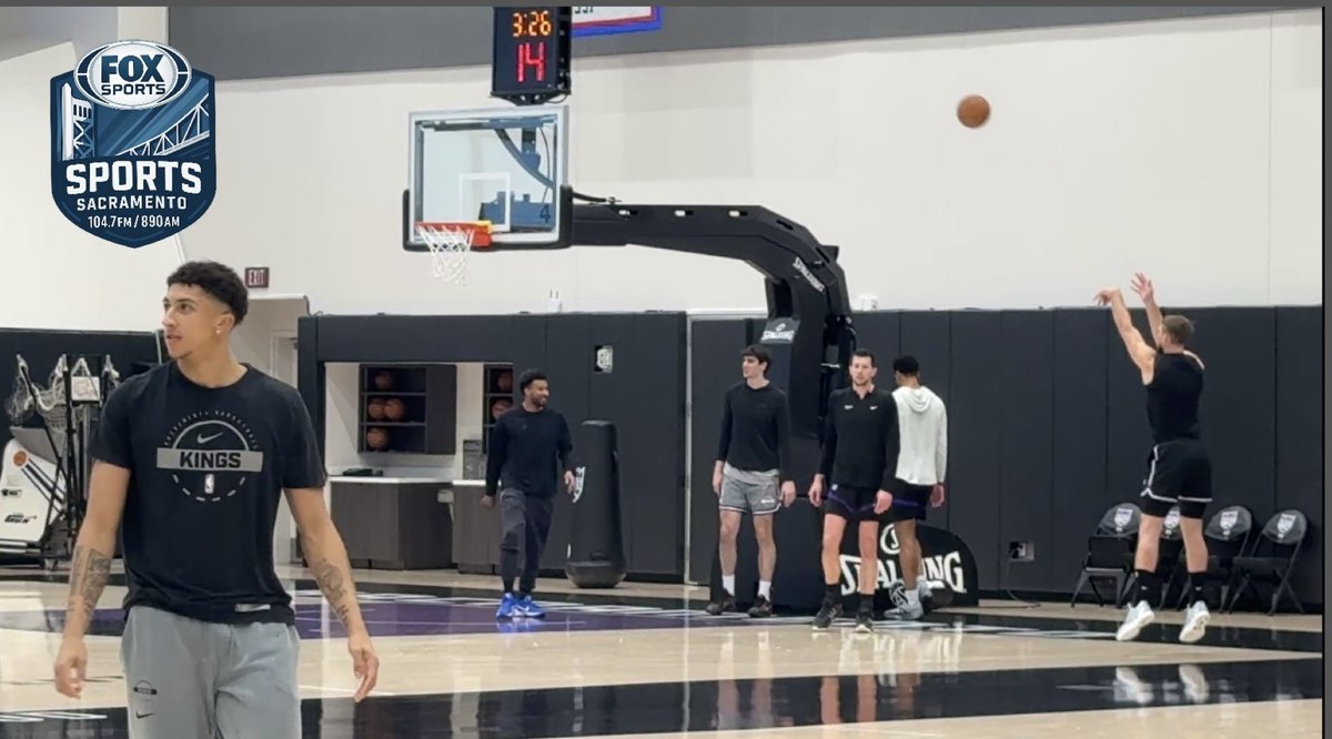 Per our Kings insider <a href="/RyaninSactown/">Ryan Bohamera</a> , Domantis Sabonis returned to practice today, participating in shooting drills and taking light padded contact from coaches.