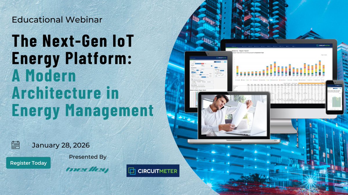 Join our upcoming CircuitMeter webinar to discover how advanced metering tech and energy intelligence can help your team cut waste, improve efficiency, and take control of building performance — all in real time.

👉 Register here: events.teams.microsoft.com/event/acf018de…