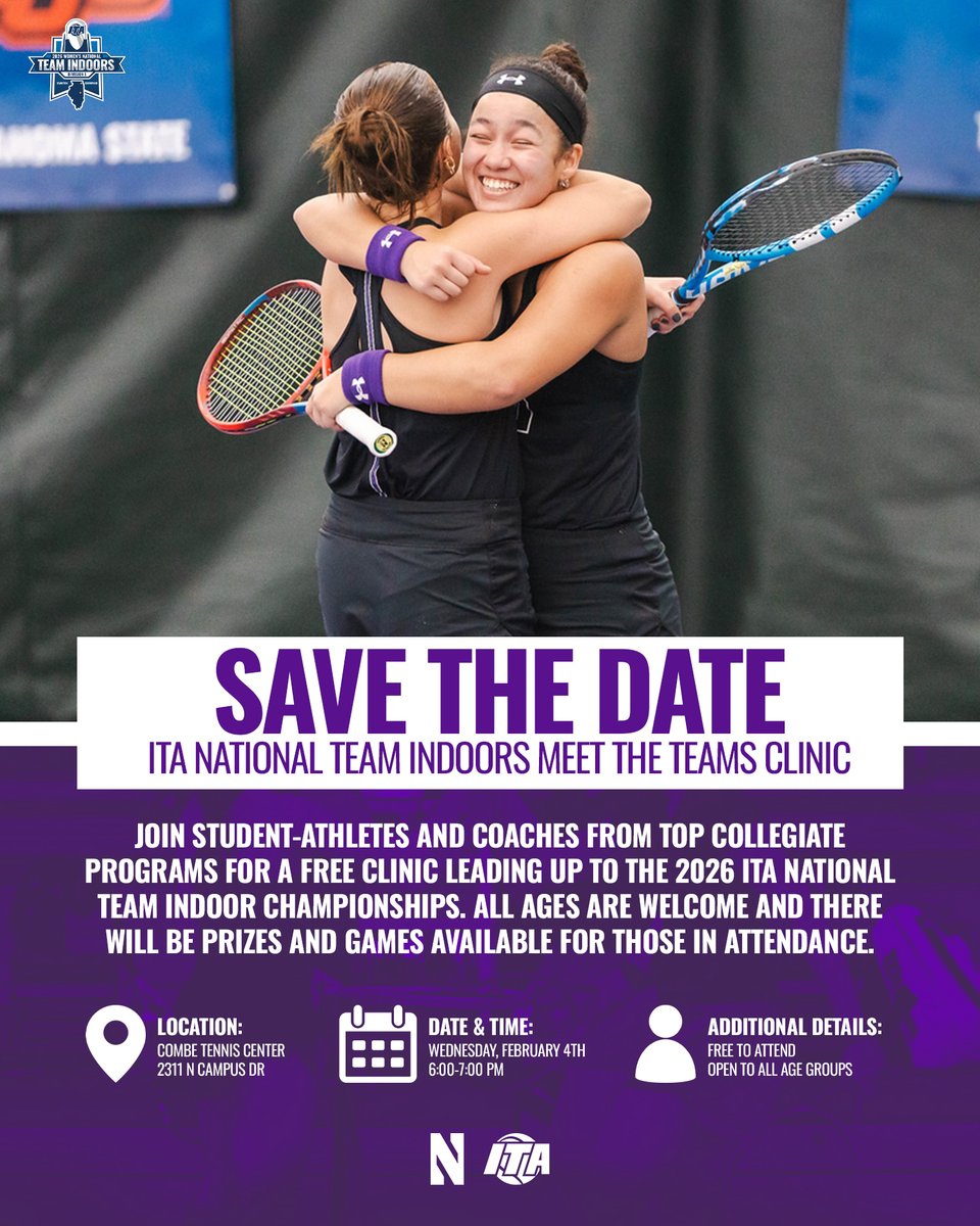 Northwestern Women's Tennis tweet media