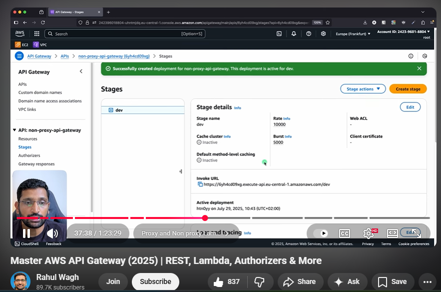 StellaObatoye's tweet photo. Day 15
Happy Thursday!

Completed a lab on @PortSwigger  .
Lab: Username enumeration via subtly different responses

Also started a tutorial video on Creating API Gateways. https://t.co/KOeOPa2wYt