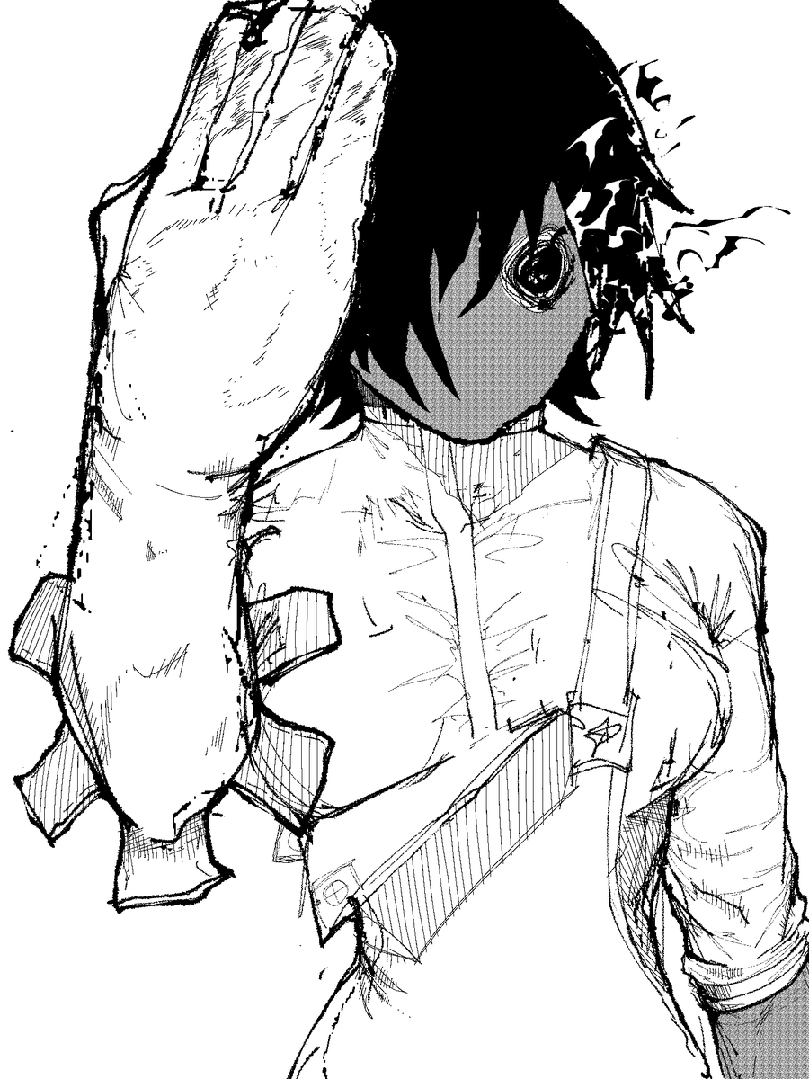 Random character idea sketch that I got