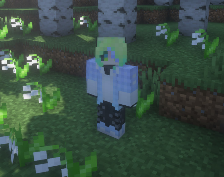 Ev3ll_3's tweet photo. talking abt sona! I rly love my minecraft skin ,I partially draw it myself https://t.co/SY5TeZHV4V