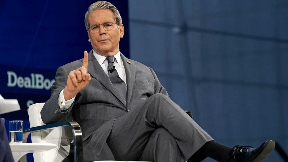 After claiming that fraud only happens in blue states Scott Bessent explained, "When Republicans commit fraud it's to protect their families, guns, escorts and restricted country clubs so it's fine"