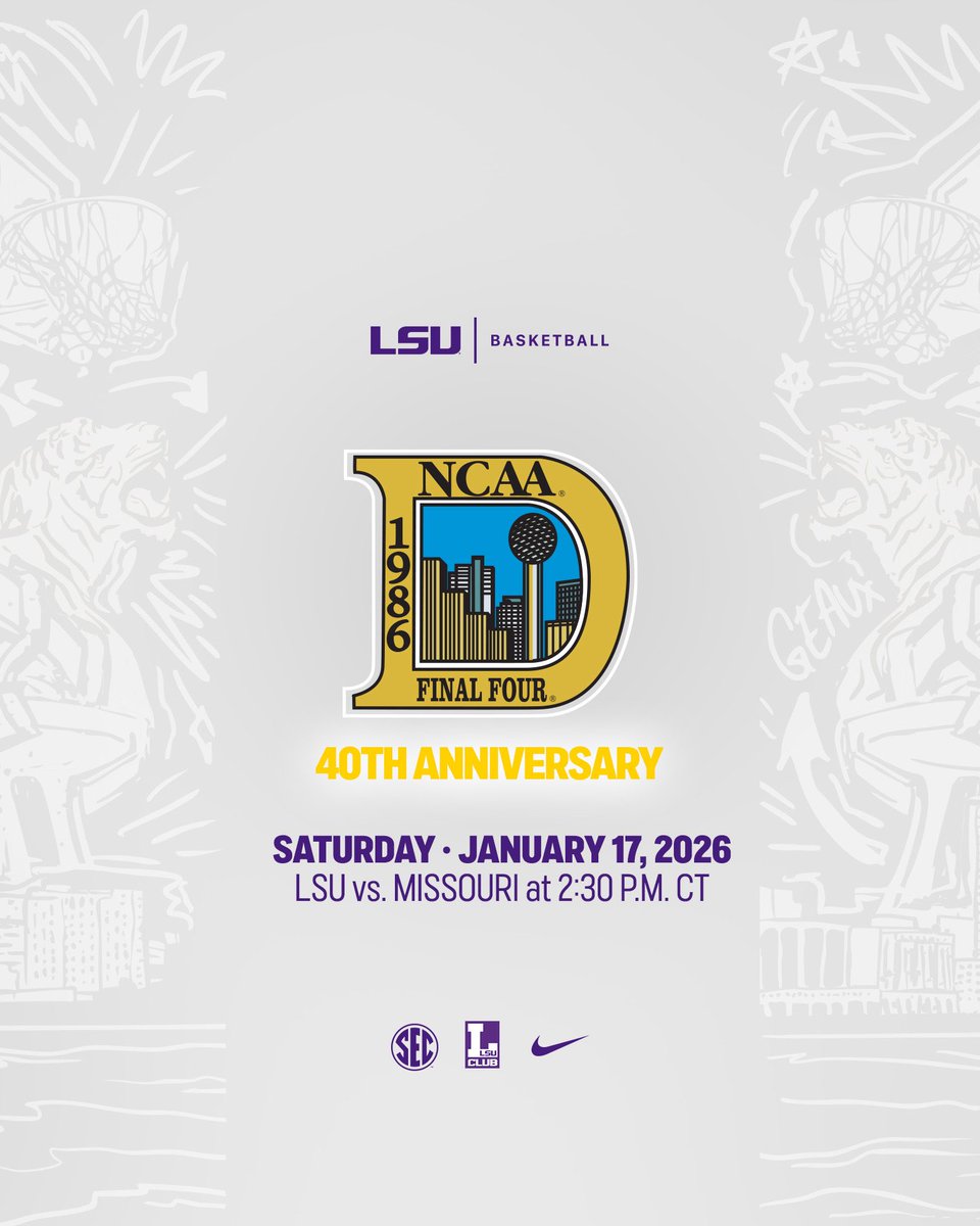 LSU Basketball tweet media