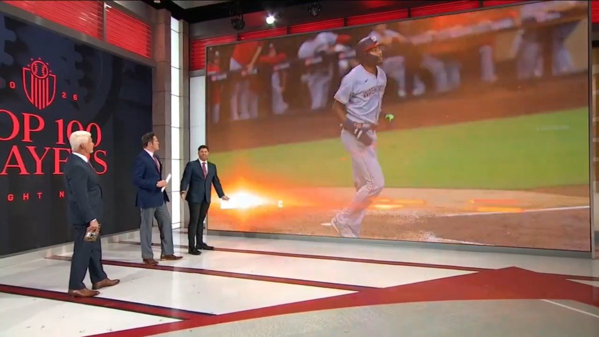 James Wood jumped 45 spots on this year's #Top100RightNow 🤯
@AlexAvilaMLB breaks down why he thinks the young @Nationals slugger only scratched the surface in 2025.