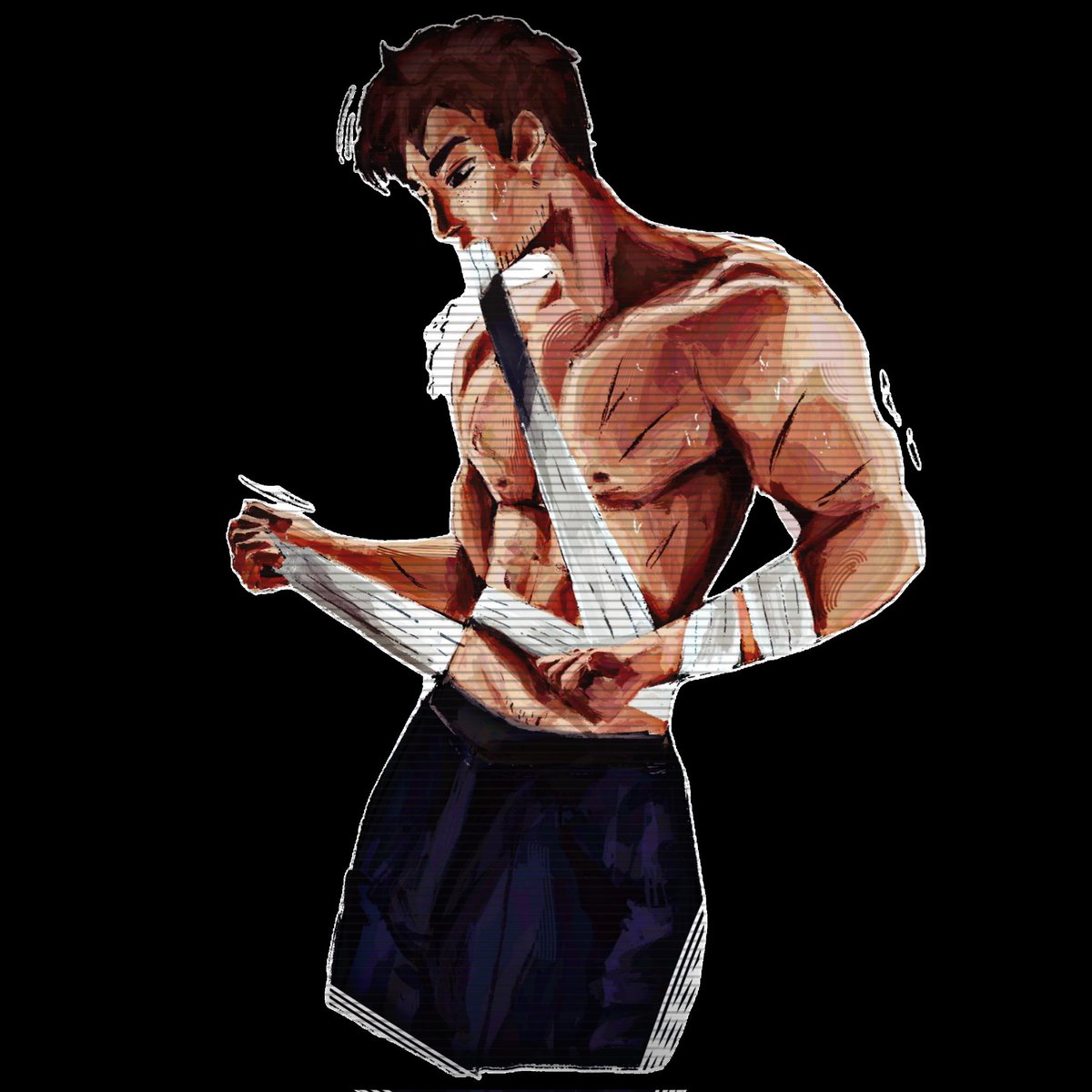 DXSPATCHDXCK's tweet photo. 𝐈𝐓 𝐖𝐀𝐒 𝐉𝐔𝐒𝐓 𝐀 𝐏𝐇𝐀𝐒𝐄, 𝐁𝐔𝐓 . . .

back when he was just starting as Mechaman, he used to sometimes post videos of himself online. anonymously, of course. masked.

it was something about rebellion against his legacy, or something . . . and lots of desperation.
ㅤ https://t.co/531WZHBVSo