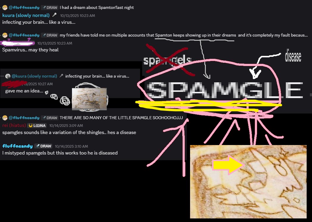 Shergoruna's tweet photo. @togorepilled @frostyrunes He's got the spamgles
he will die of cuteness, and he's smiling
you will die and ur smiling!!"!"1
UNSERIOUS man!!!!!!!!!!!!!!!!!!!!

(my beautiful friends give the best ideas ever i love them)
#spangles #spanglesawearenessday https://t.co/tIeWljJuFC