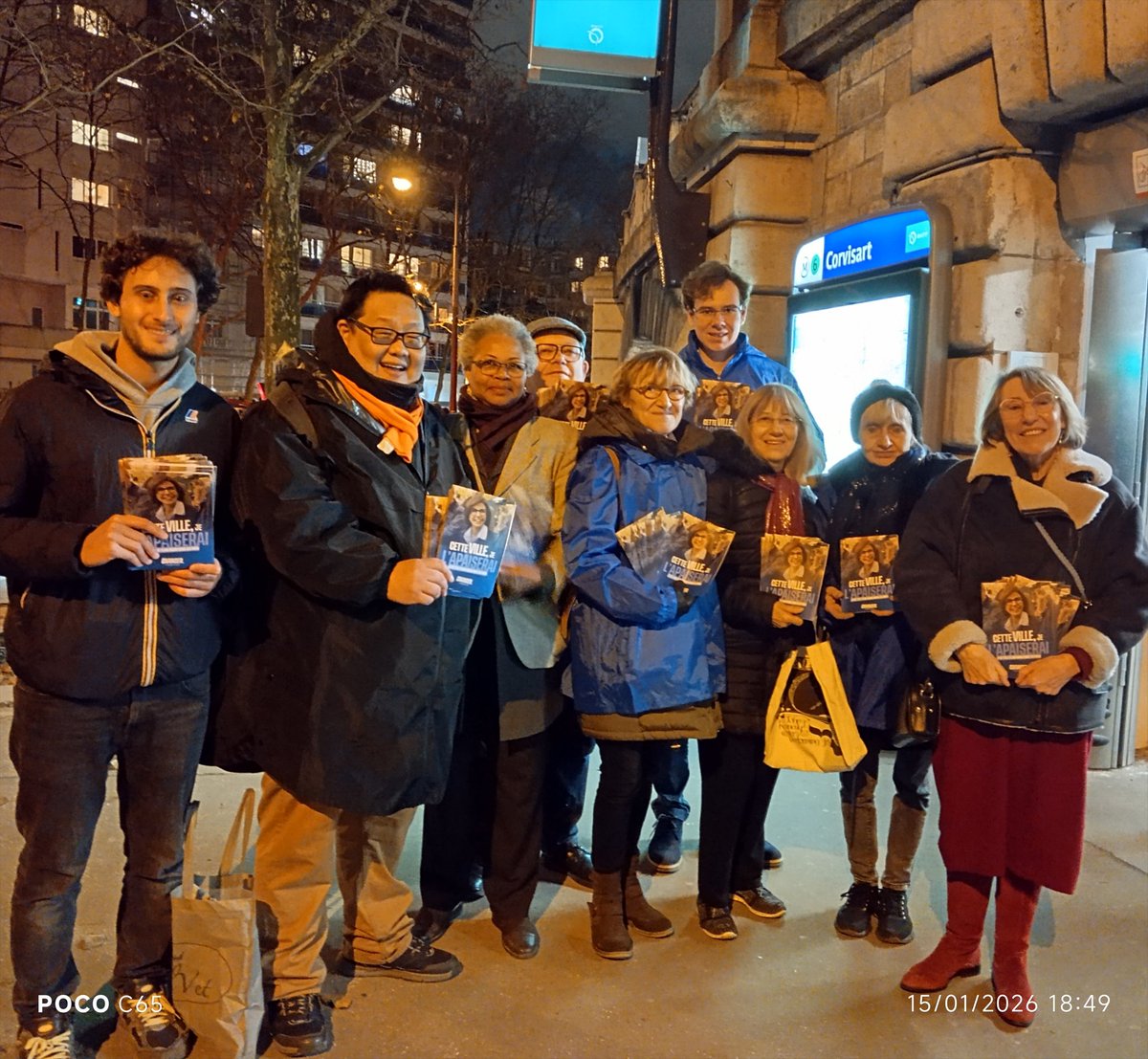 Accueil enthousiaste : 
✅Ⓜ️ Glacière 
✅Ⓜ️ Corvisart 
Pour un #Paris2026 #Apaisé #Rassemblement <a href="/AvecDati2026/">Avec Dati</a>
cc <a href="/MoDem75013/">MoDemParis 13</a> <a href="/JDemParis/">Jeunes Démocrates 75</a> <a href="/MoDem_Paris/">Mouvement Démocrate de Paris</a>
🗳️🚀🚀🚀🫰😉👍💙♥️