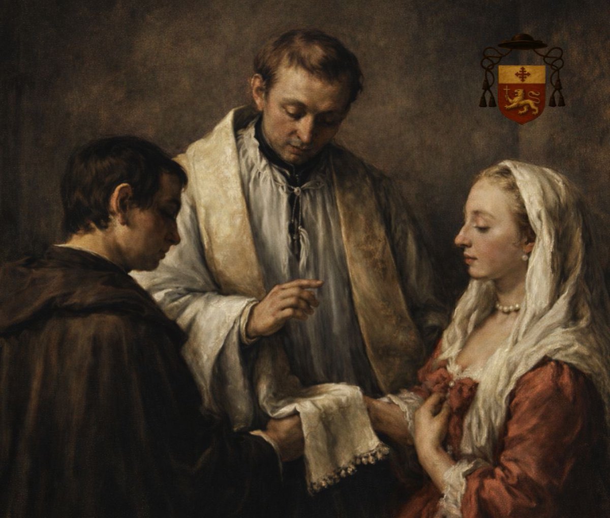 Fernand3705321's tweet image. «El matrimonio es un medio de santificación, donde los esposos se casan para ser santos».

Venerable Pío XII (1876-1958)