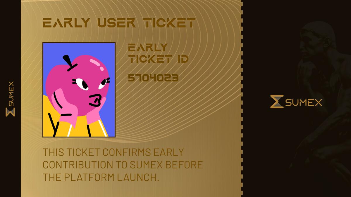 arachnid79's tweet photo. I want to become one of the EARLY BIRDS in @Sumex_Labs!

Only 15,000 roles - and they’re getting claimed fast.

Their first OG-PASS wave was claimed in just one day, I’m not missing this one.

TGE SOOOOOON!

btw - check out my excellent ticket https://t.co/Rm6lJCK0j3