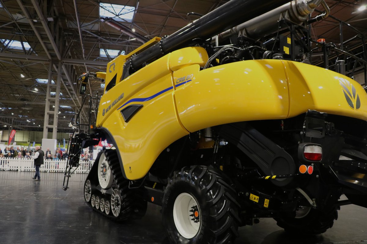 CNHIndustrial's tweet image. Some of our New Holland Agriculture brand highlights happening at #LAMMA2026. From cutting-edge tractors to smart farming solutions, these machines are designed to help farmers work smarter, cleaner, and more efficiently.

#NewHolland #FarmingInnovation #AgTech
