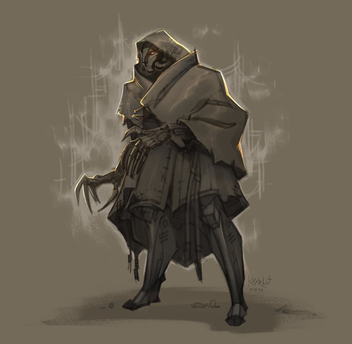 #cyberpunk #conceptart #cyborg