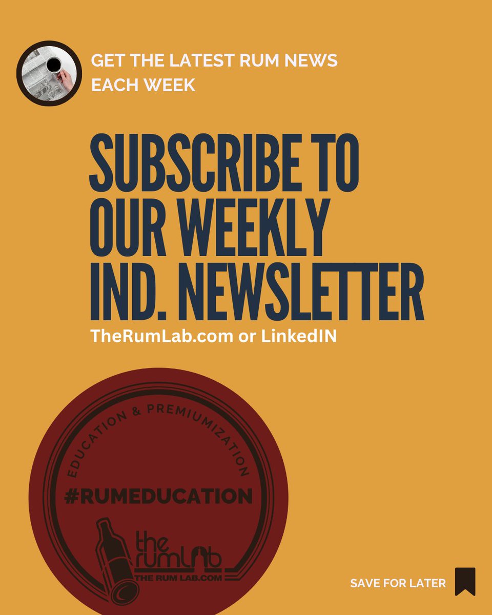 therumlab's tweet image. The 2026 Drinks International Rum Report is out! 🥃 Bacardi, Havana Club &amp;amp; Planteray still lead, but the gap is closing fast. Plus, a surprise No. 1 trending win for Haiti’s Clairin!

📊 Read the full analysis here: 
therumlab.com/top-rum-brands…

#TheRumLab #RumNews