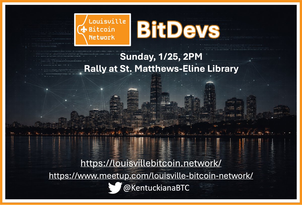 Louisville Bitcoin Network tweet media