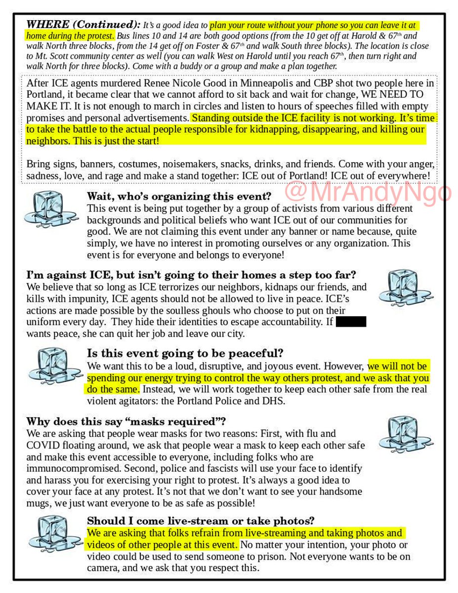 MrAndyNgo's tweet image. Rose City Counter-Info, the Portland Antifa blog that organized the attempts to crash aircraft over the ICE facility last year using lasers, has announced a direct action at the family home of a Portland woman they accuse of being an ICE agent. "It’s time to turn it up a notch."…
