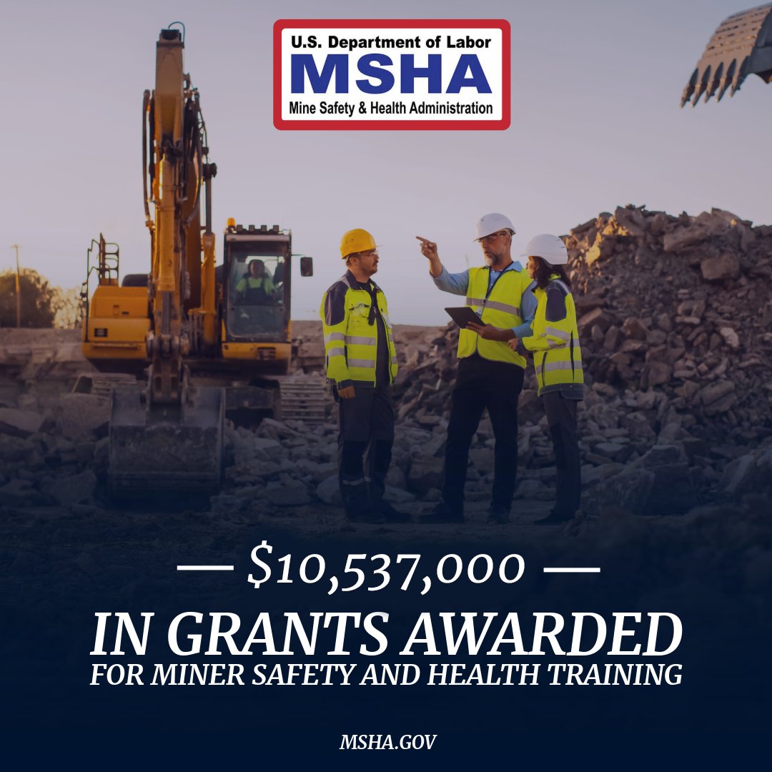 MSHA_DOL tweet media