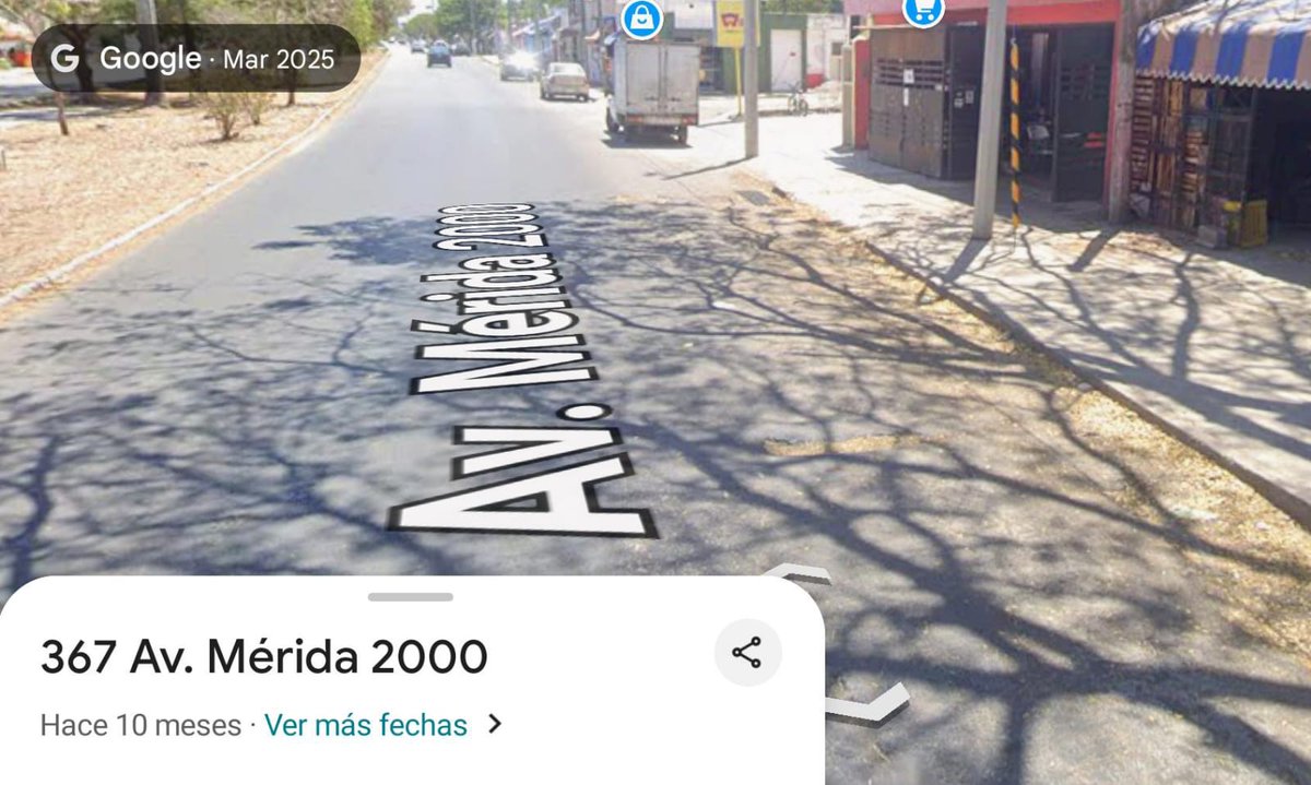Reporte de  bache sobre Av. Mérida 2000 entre 61 y 61 A, Col. Xoclán. Sin fuga. Agradecemos su atención y reparación.

📍maps.app.goo.gl/AQ5UGLegk6fhse…

<a href="/AyuntaMerida/">Ayuntamiento Mérida</a> <a href="/SPMerida_/">Servicios Públicos Mérida</a> <a href="/CeciliaPatronL/">Cecilia Patrón Laviada</a>