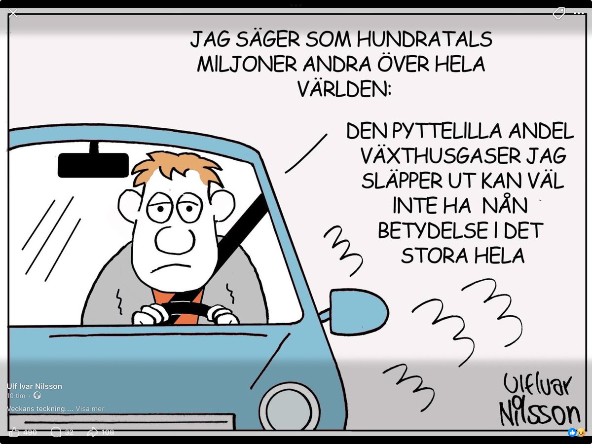 Och många av dem är här på X särskilt klimatförnekare oftast män och troll