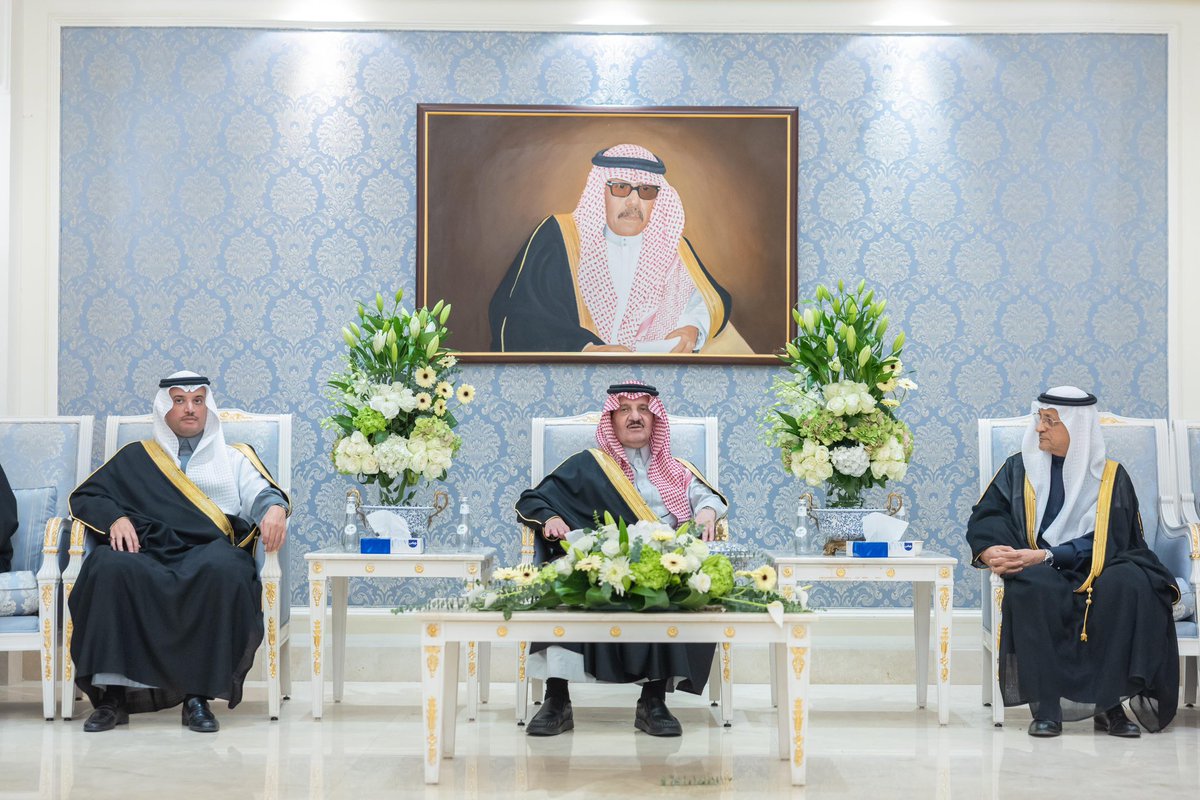 صور من زيارة صاحب السمو الملكي الأمير
سعود بن نايف بن عبدالعزيز آل سعود 
أمير #المنطقة_الشرقية
 لأسرة الماجد الهزاني بمحافظة #الأحساء