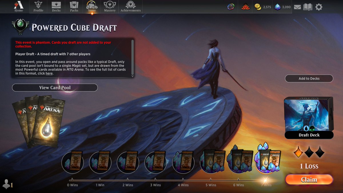 cambo211's tweet photo. Lovely 7-1 with Nadu/Oko/Academy in the arena cube.
Passed the academy for a fetch in pack 3, proceeded to get a bunch more artifacts and tabled the academy somehow?
Just getting another fireshoes retweet in before they throw lorwyn at us.
@fireshoes #arenacube https://t.co/XR0sVfS3c7