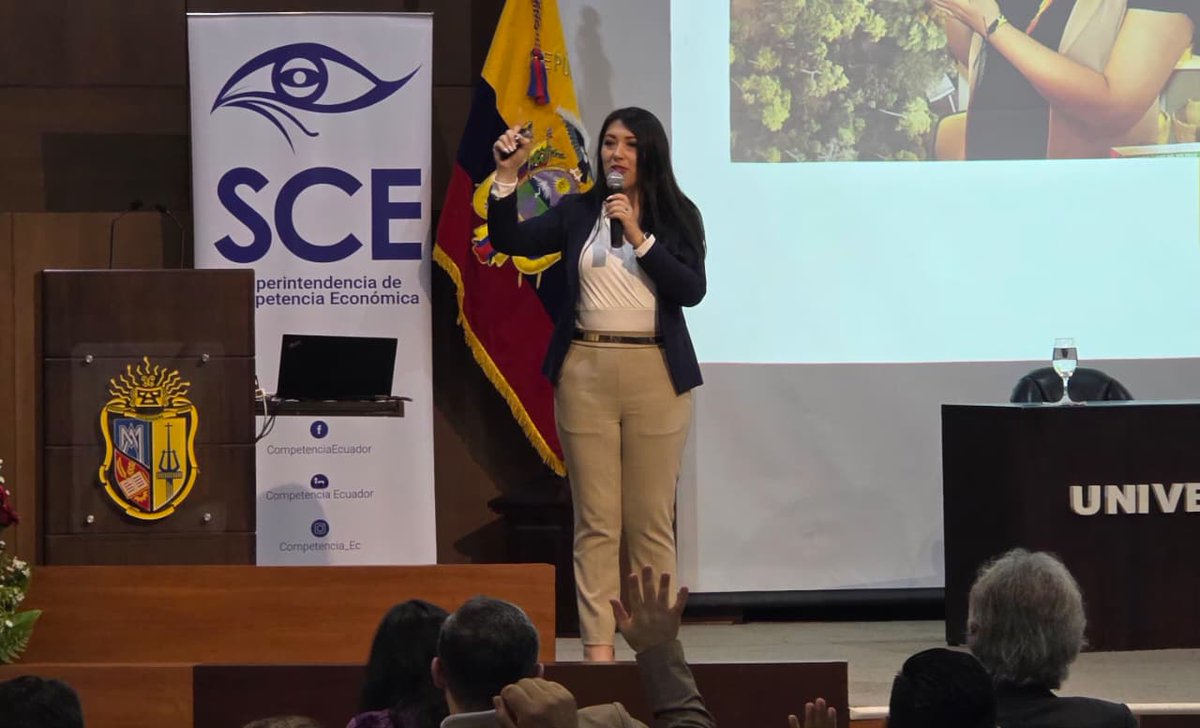 📢La jornada matutina del I Congreso Internacional de Emprendimiento y Competencia Económica transcurrió con las ponencias de: Gunnard Bulinckx <a href="/ComunidadAndina/">Comunidad Andina</a>; Vanessa Rosero <a href="/IEPS_Ec/">IEPS Ecuador 🇪🇨</a> y Fredy Torres Matamoros <a href="/ceg_oficial2020/">Colegio de Economistas del Guayas</a>.