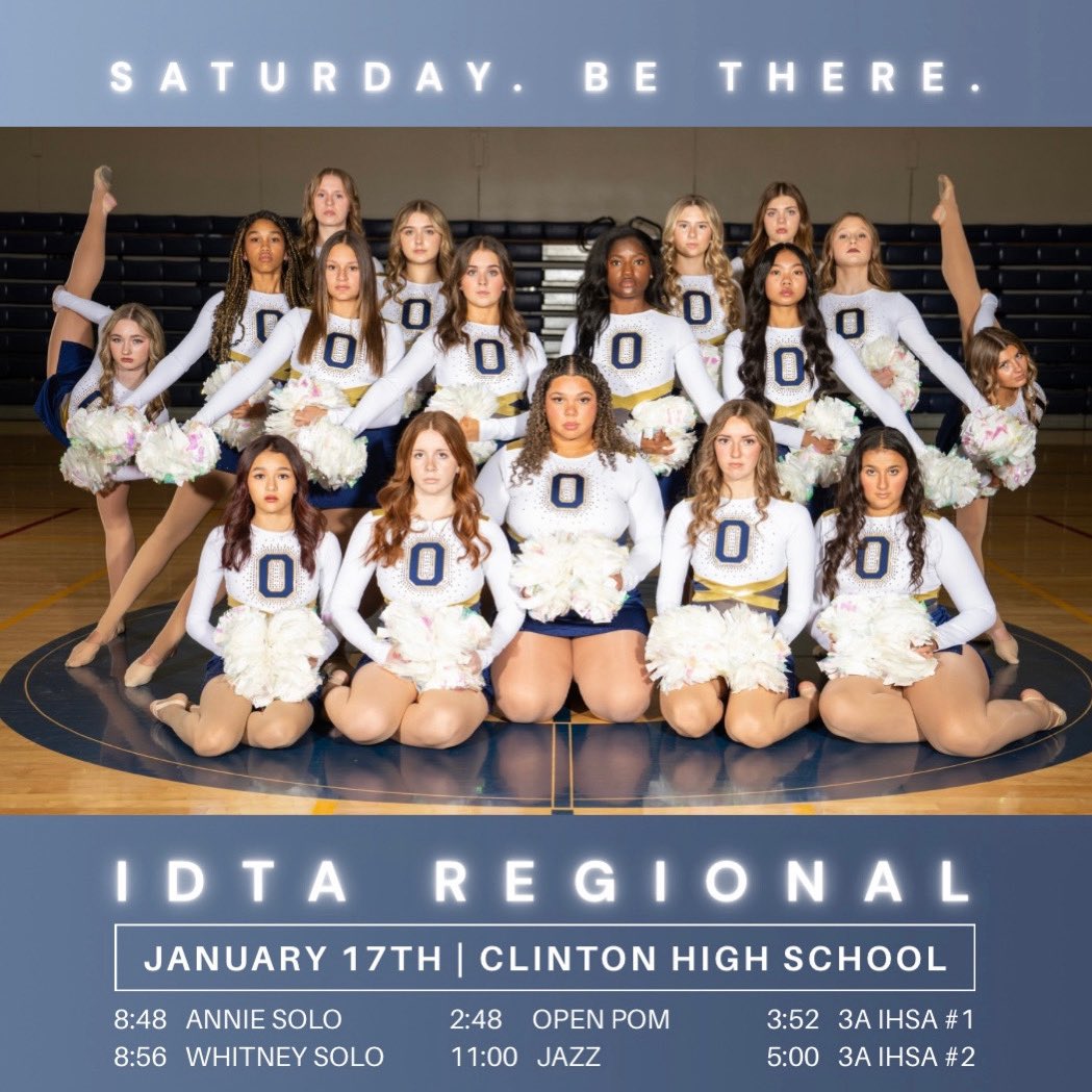 OTHSGoldenGirls's tweet photo. We’re headed to Clinton this weekend! 🤩 https://t.co/KowItNcJWi