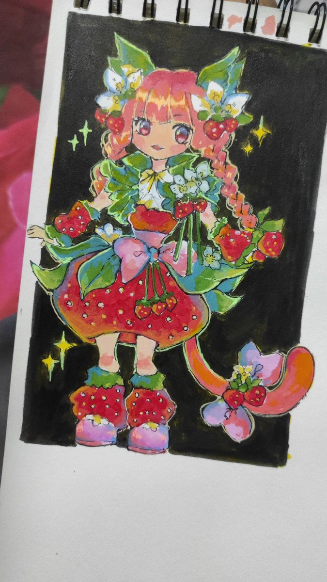 kenekome's tweet photo. i do traditional art too.... sometimes

I love acrylic markers because at least i don't have to clean up my painting supplies
It's a huge time saver

#acrylicmarker #tradionalart #characterdesign #originalcharacter https://t.co/E6YuEG1BFl