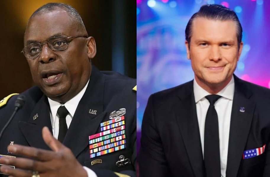 herotimeszero's tweet image. What does General Lloyd Austin have that Petey never will?