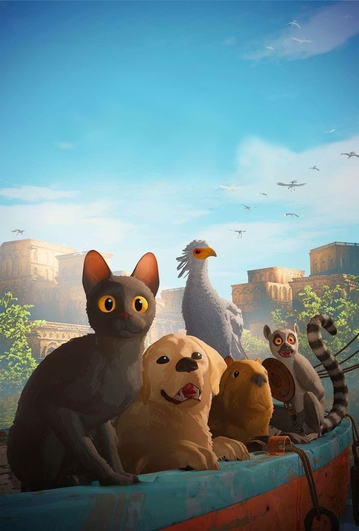 cheddaruma's tweet photo. Starting off with the first thing I watched two weeks ago , Flow.

Visually stunning but plot wise it was a whole lotta baloney I liked it tho cause it was cute. https://t.co/l1OwYNFS8S