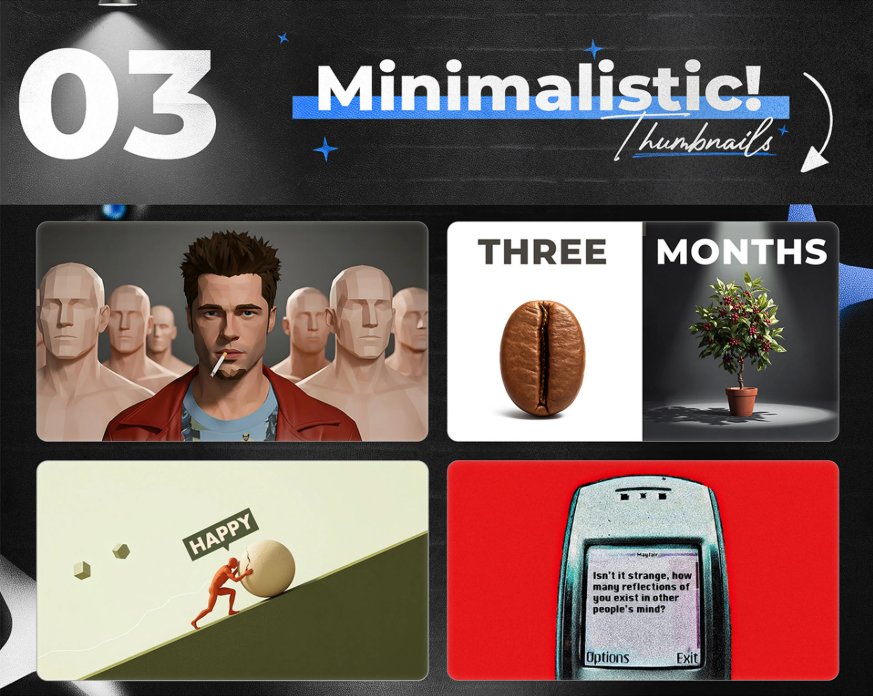 lanexthumbnails's tweet photo. Recent Minimalistic Thumbnails 💫 https://t.co/kYIiDmLAfu