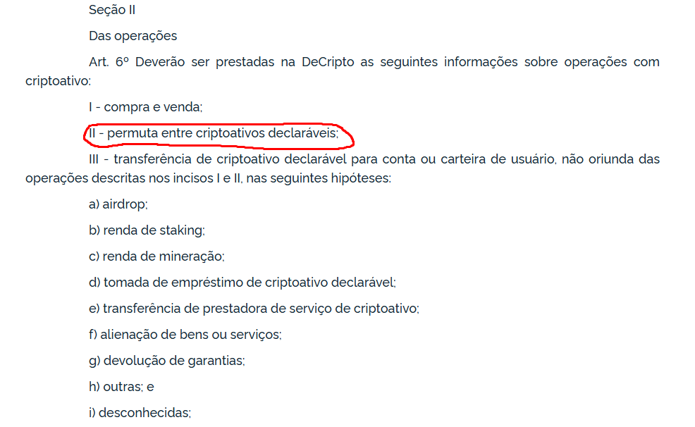 mariomoedaz1's tweet photo. A loucura já começa quando a própria RFB diz que permuta (tributarialmente) é somente entre troca de imóveis (incluso Permuta com torna)
ainda bem que tem um bom tempo para as várias duvidas
#ctbrweb3 #ReformaTributária #DeCripto
art6 IN-RFN N2291/2025 https://t.co/8FJYnFj7Z8