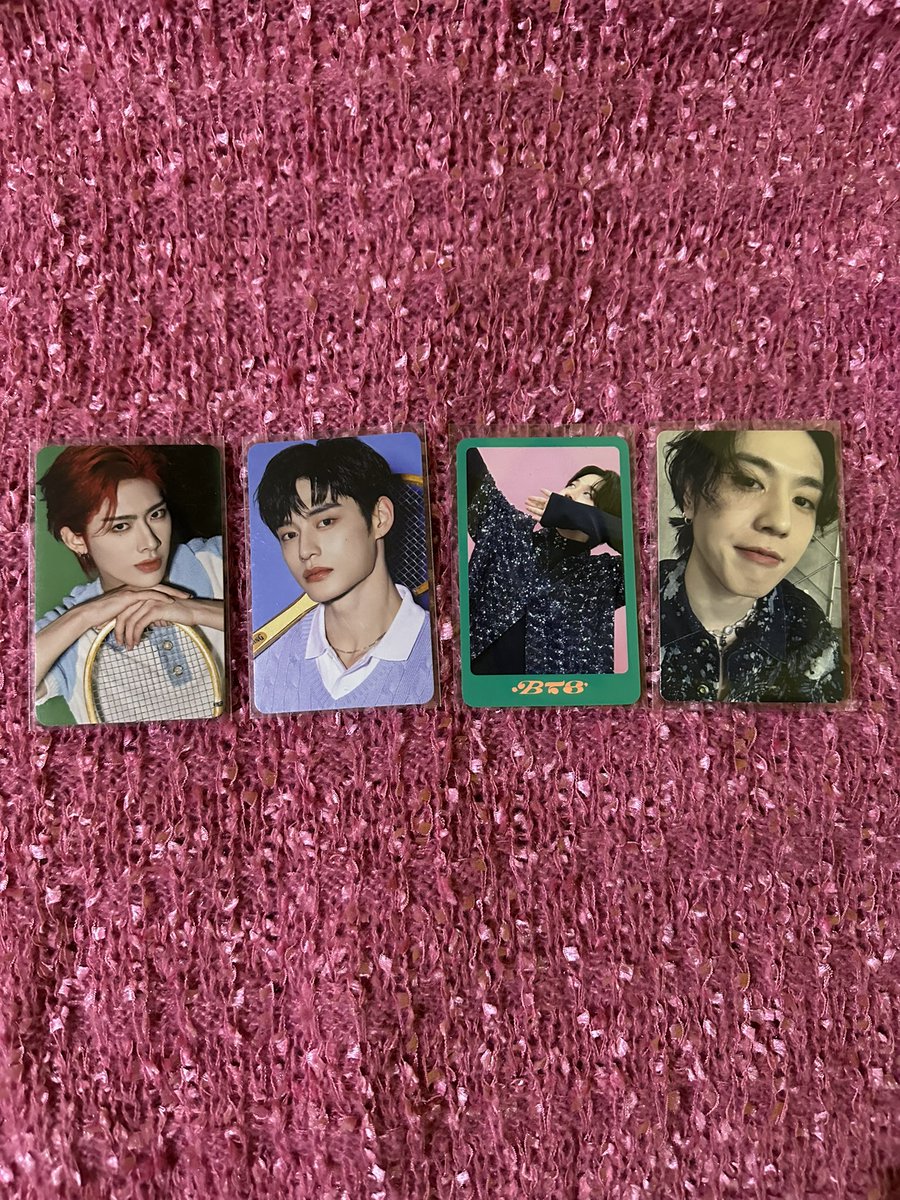𐙚⋆°.  wts lfb tbz zb1 got7 ph #heuchimart

🛒  assorted pc

↳ 1 week dop 
↳ 20 each except YUGYEOM — 80

the boyz juyeon jy sunwoo hyunjae younghoon yh zerobaseone melting point fish bread hanbin ricky yujin matthew gyuvin taerae zhanghao gunwook jiwoong bts yugyeom jungkook