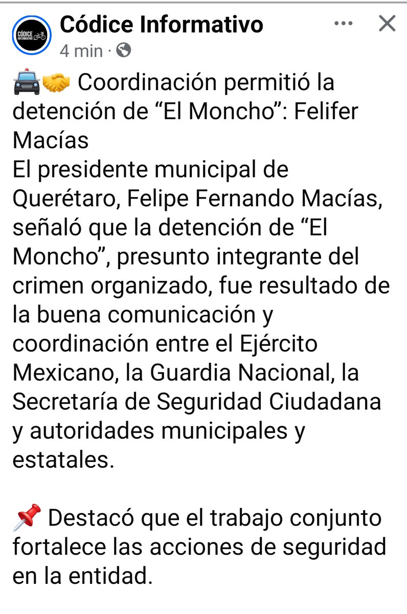 queretana70's tweet photo. Siempre que se le cuestiona sobre algún delito en el @qromunicipio, corren a decir qué, "son delitos federales, no le competen a bla bla bla"
Peeero mi @FeliFerMacias "di oro", si puede colgarse medallas qué, entonces, tampoco le corresponden 🤣🤣🤣 https://t.co/UpMLl6Dja2