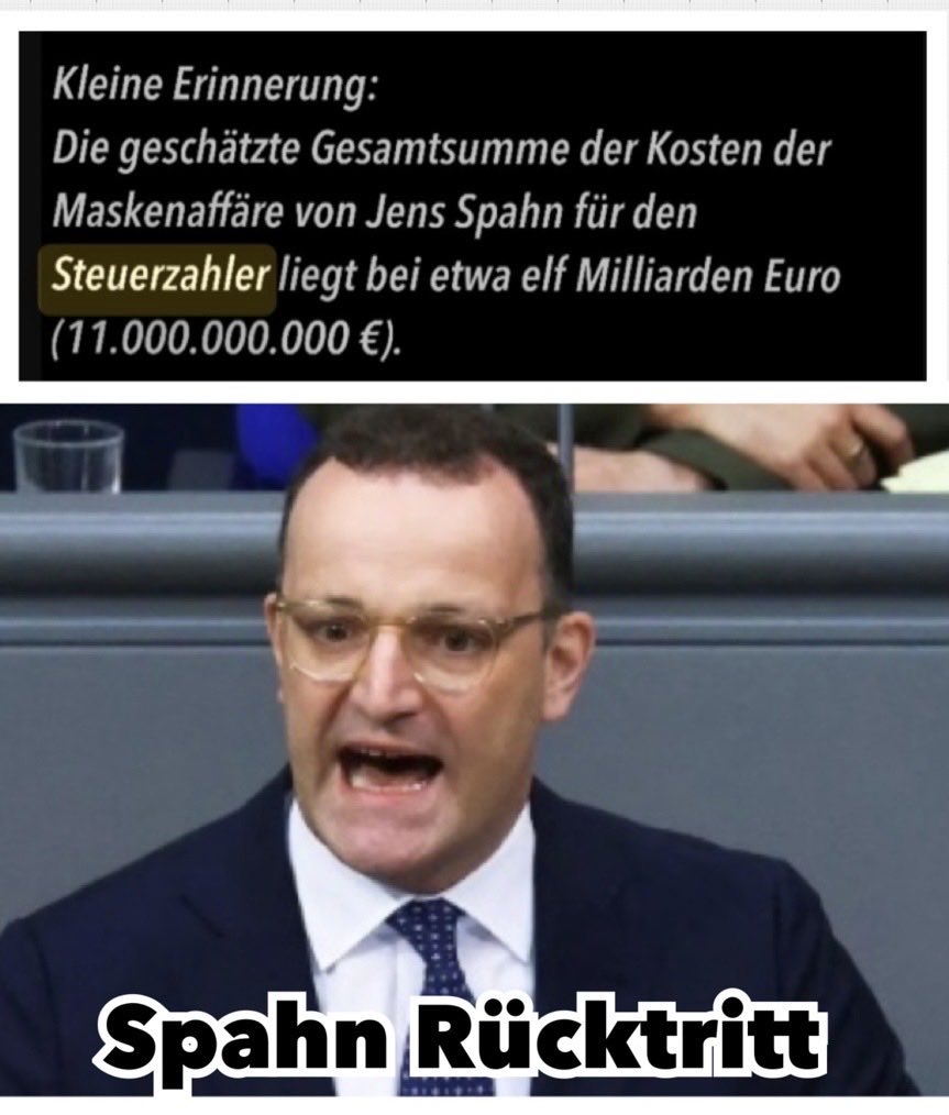 Die CDU versprach zweistellige Milliardeneinsparungen beim #Bürgergeld.

Ich verspreche zweistellige Milliardeneinsparungen, wenn wir in  Zukunft auf #Spahn verzichten. 

#SpahnRücktritt