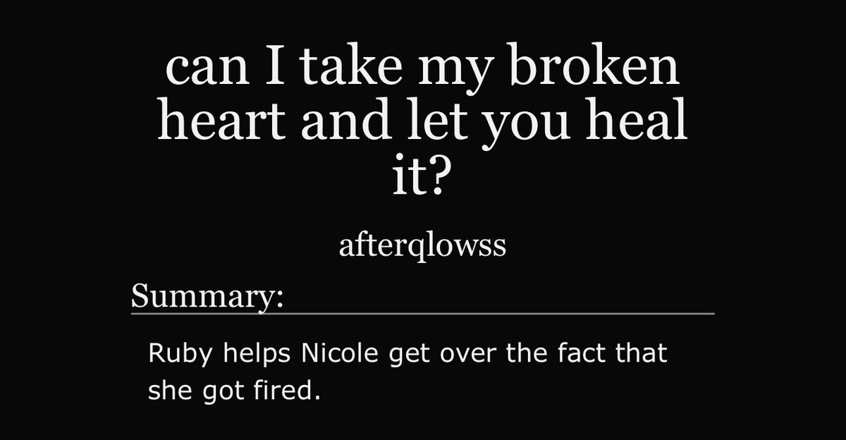 rubycoler's tweet image. and fuck they did

archiveofourown.org/works/77727226