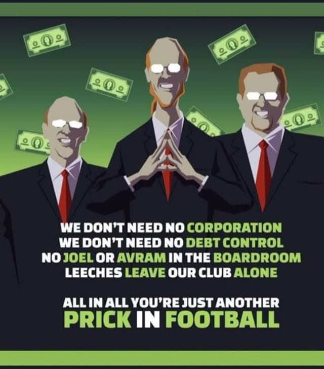 Glazerspissoff's tweet photo. We want #GlazersAndRatcliffeOut 
#GlazersOut #IneosOutNOW @INEOS https://t.co/1ug3kLFcPm