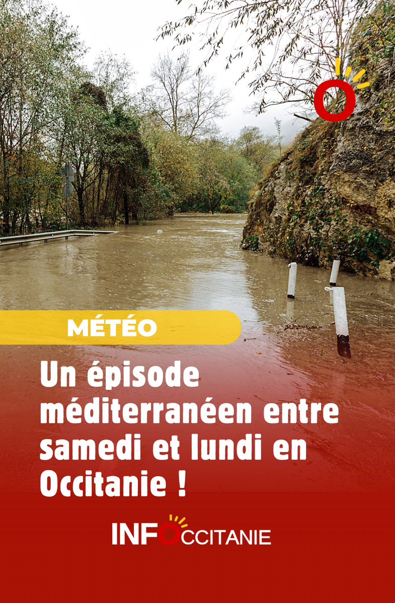 loicspadafora's tweet image. #Météo : un épisode méditerranéen entre samedi et lundi en Occitanie avec fortes pluies et neige abondante en montagne ! ⤵️ infoccitanie.fr/meteo-un-episo…