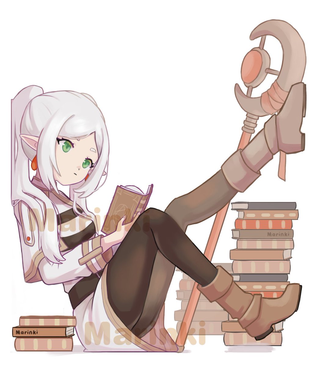 Tomorwow new season of Frieren!!!!!! ✨

So I drew some fan art C:

#frieren #frierenfanart