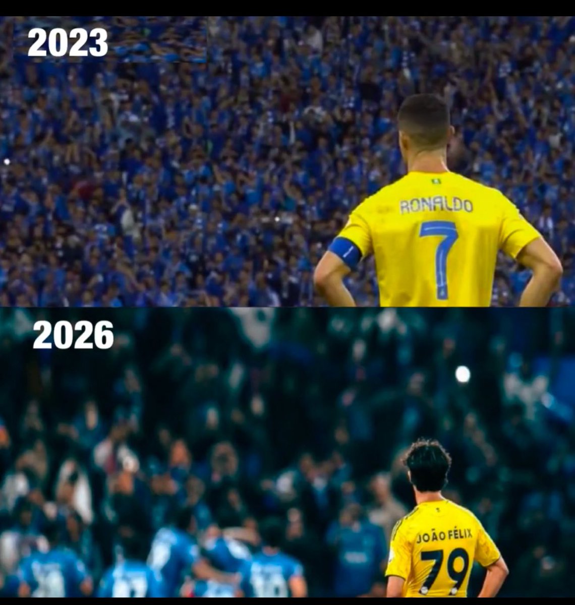 في حضرة الهلال و جمهوره العظيم :
حدك نظر 👌🏻