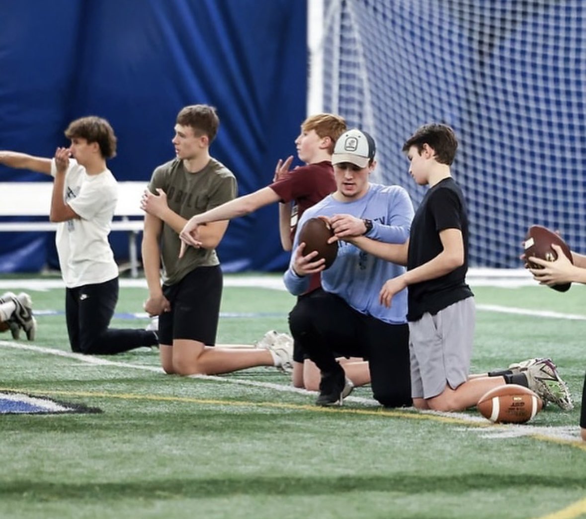 Jeff Trickey Quarterback Technique/Leadership Camp tweet media