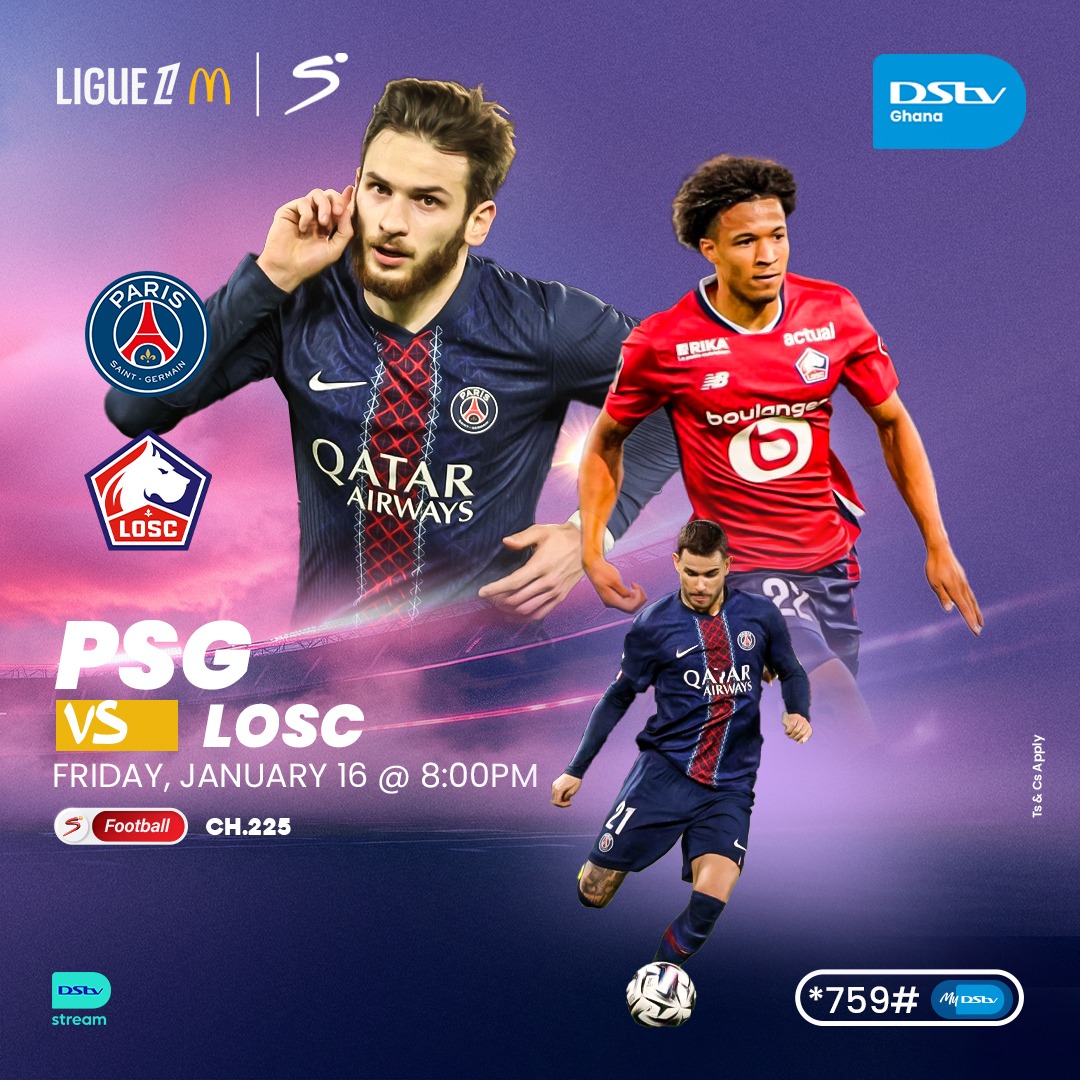 PSG vs LOSC 경기 안내 이미지