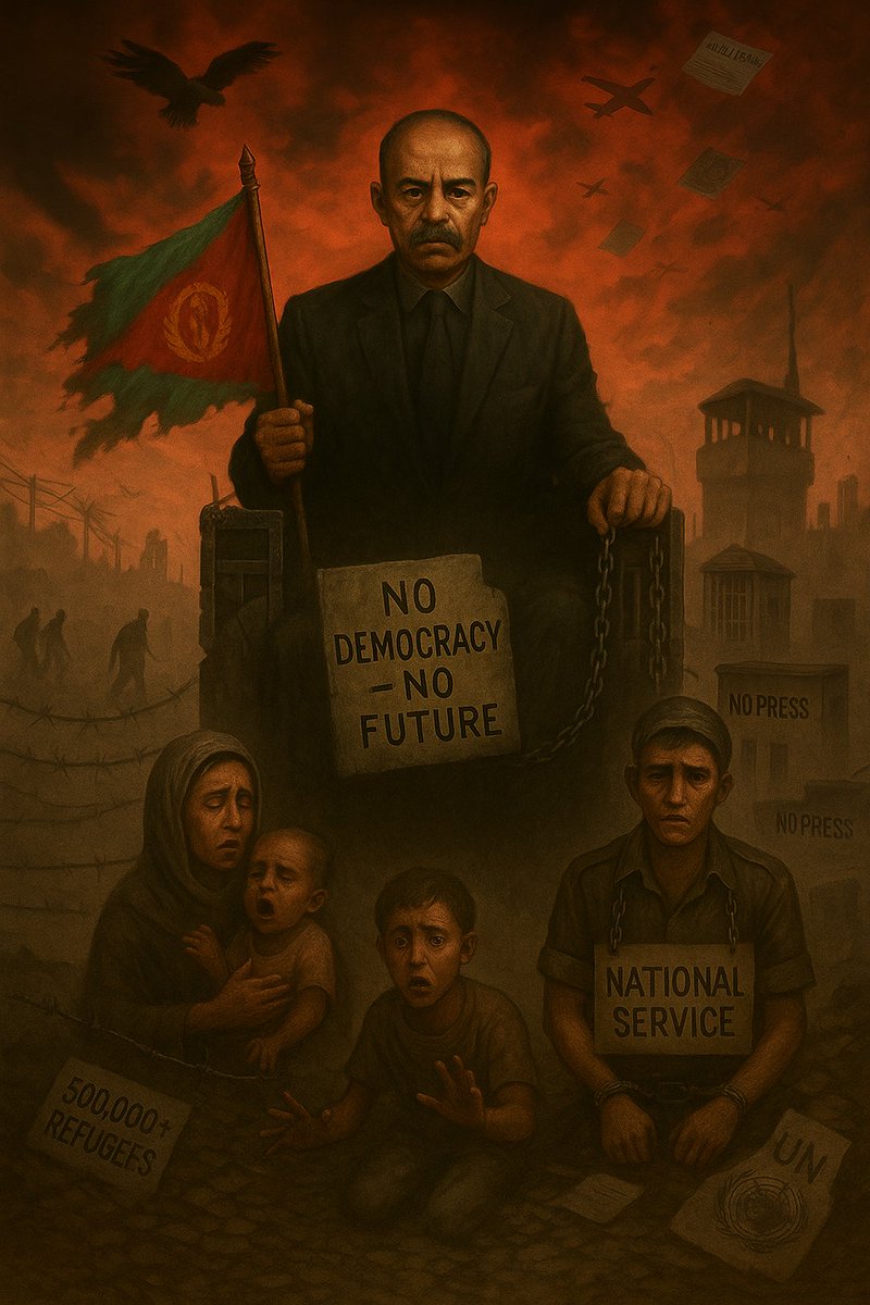 Thank you <a href="/TiborPNagyJr/">Tibor Nagy</a> for your humanity.
Eseyas is the most brutal and untrustworthy person.
When one man's jealousy and paranoia outweigh any sense of responsibility, entire generations pay the price. 
The lost future of #Eritrean youth and the damage done beyond its borders